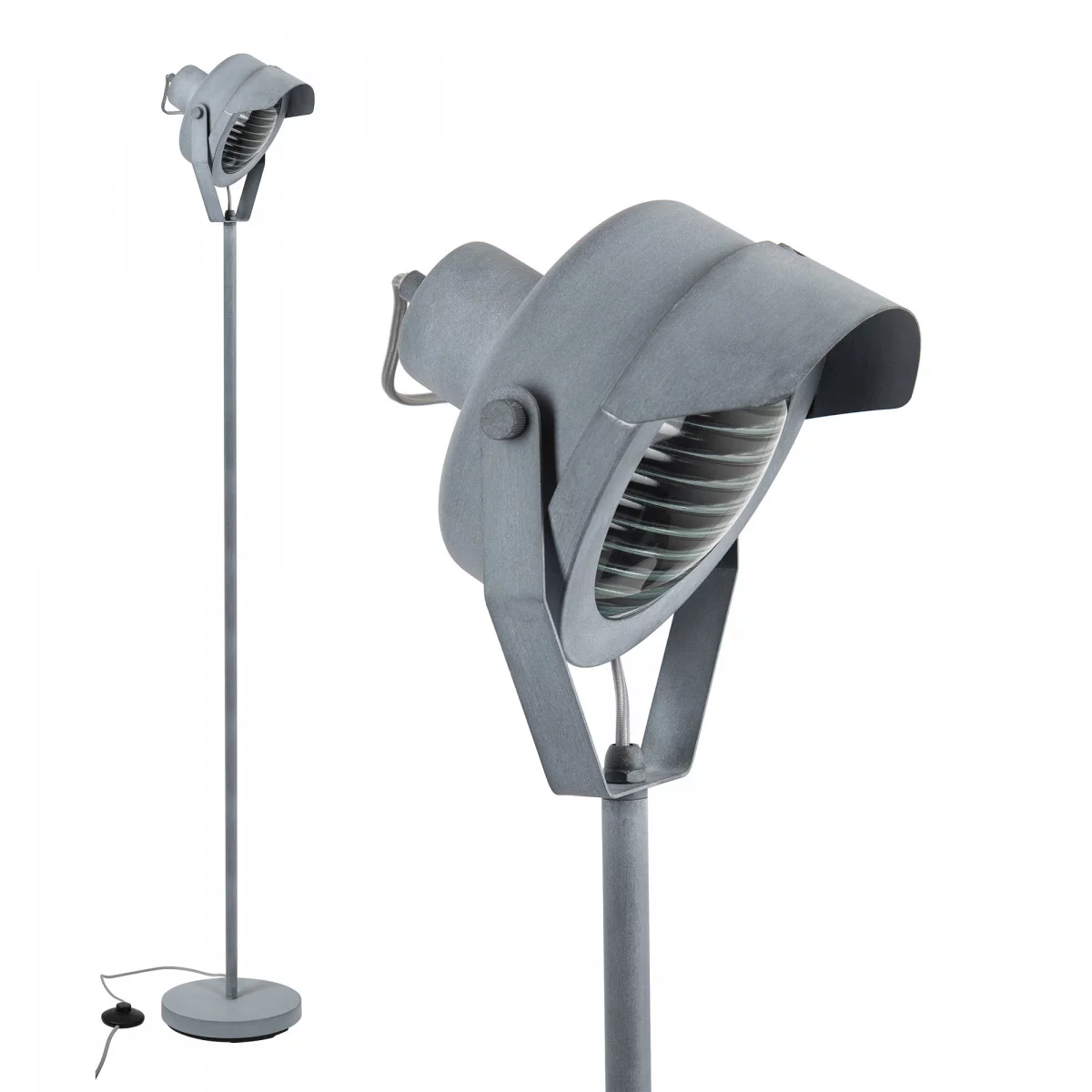 Lampadaire extérieur en aluminium doré/laiton Baleno | Maisons du Monde